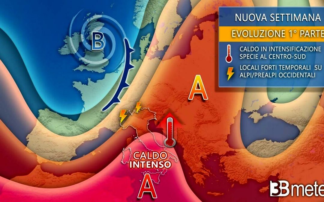 Torna la Cappa Africana, picchi di 40°C al Sud: le nuove previsioni