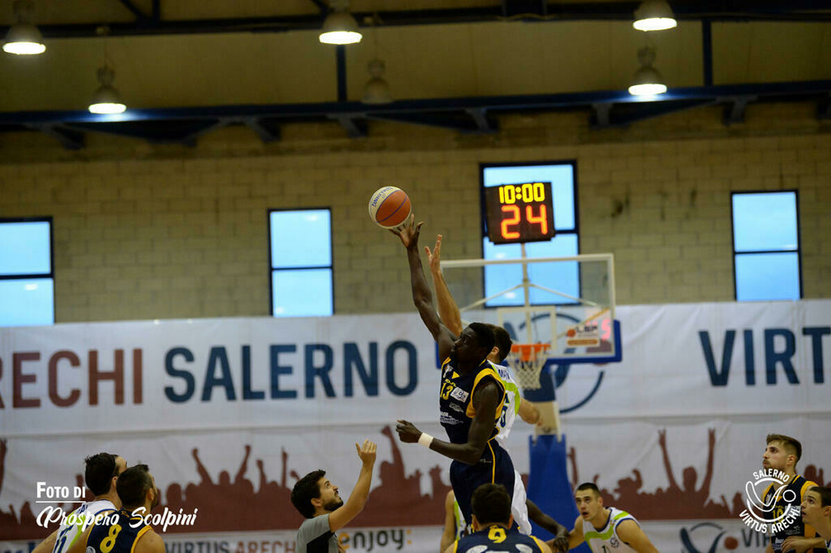 Basket, Fortitudo Agrigento – Virtus Arechi Salerno 76 a 65