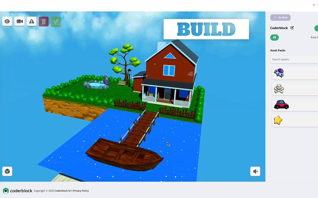 Coderblock lancia la prima versione del Builder: ora è possibile costruire il proprio mondo virtuale nel metaverso