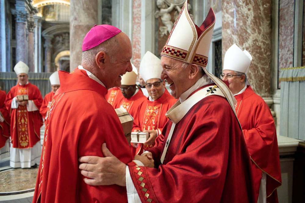 Papa Francesco riceve in udienza privata l’Arcivescovo di Salerno Andrea Bellandi