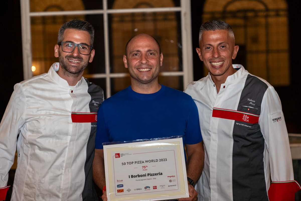 50 top pizza, “I Borboni” di Pontecagnano Faiano inserita fra le pizzerie migliori al mondo