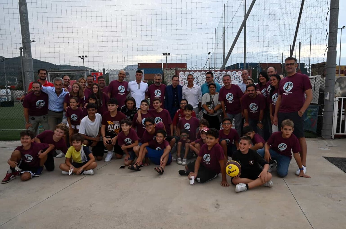 Evento inaugurale per il club “Di Padre in Figlio – Salernitana 1919”: presenti Sousa e Daniluc