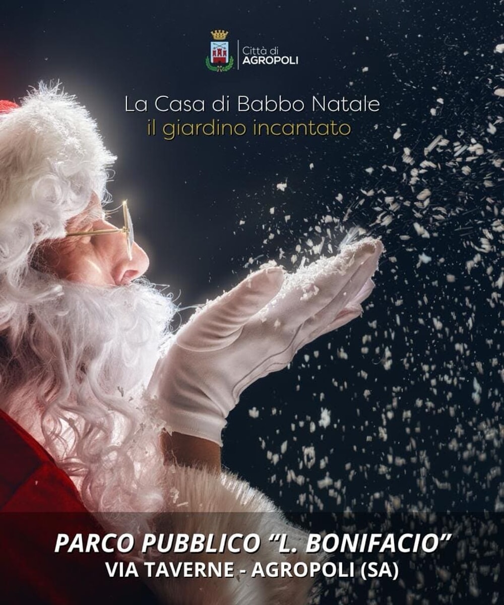 Agropoli, confermata la Casa di Babbo Natale: l’annuncio del sindaco