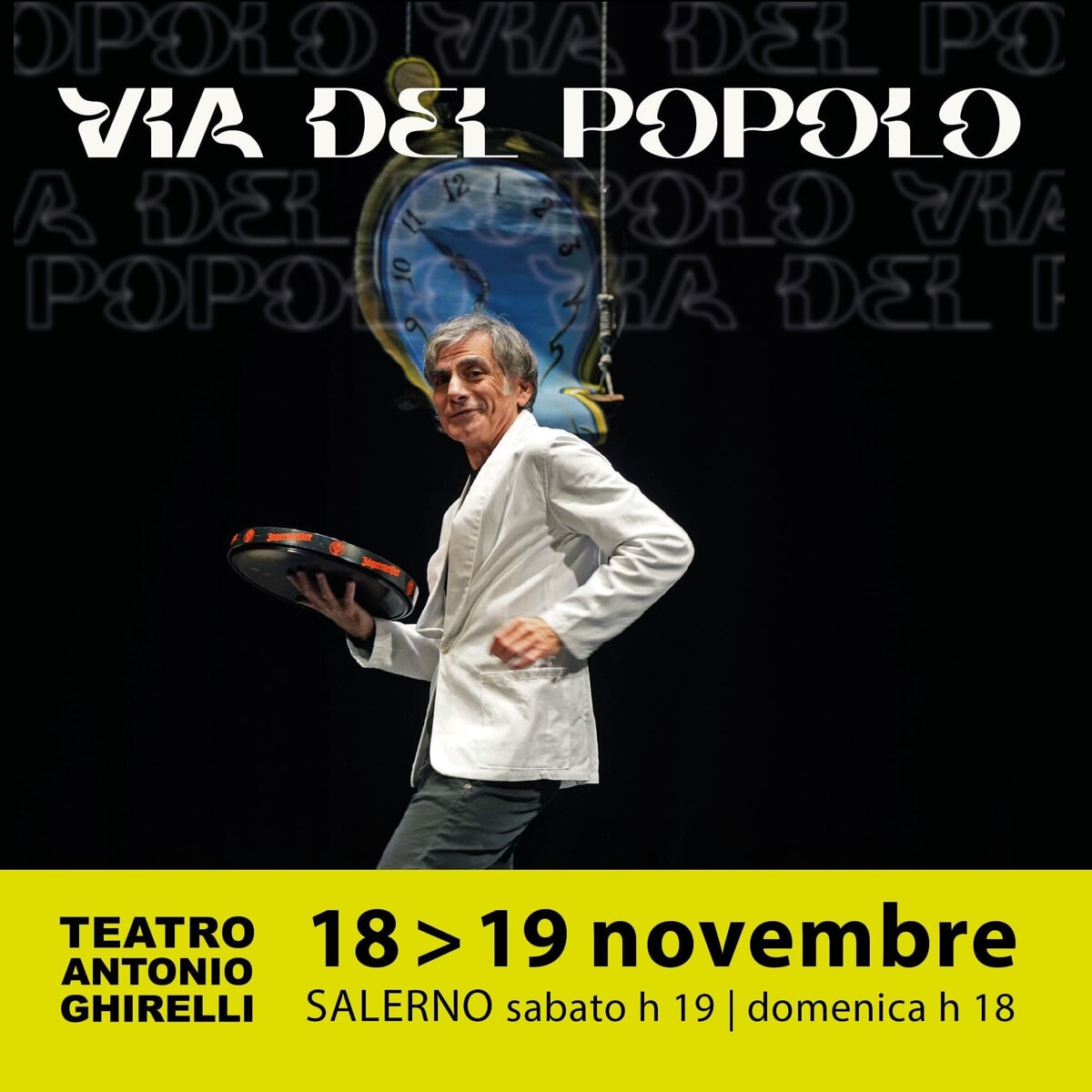 “Via del popolo”: al Teatro Ghirelli lo spettacolo di Saverio La Ruina