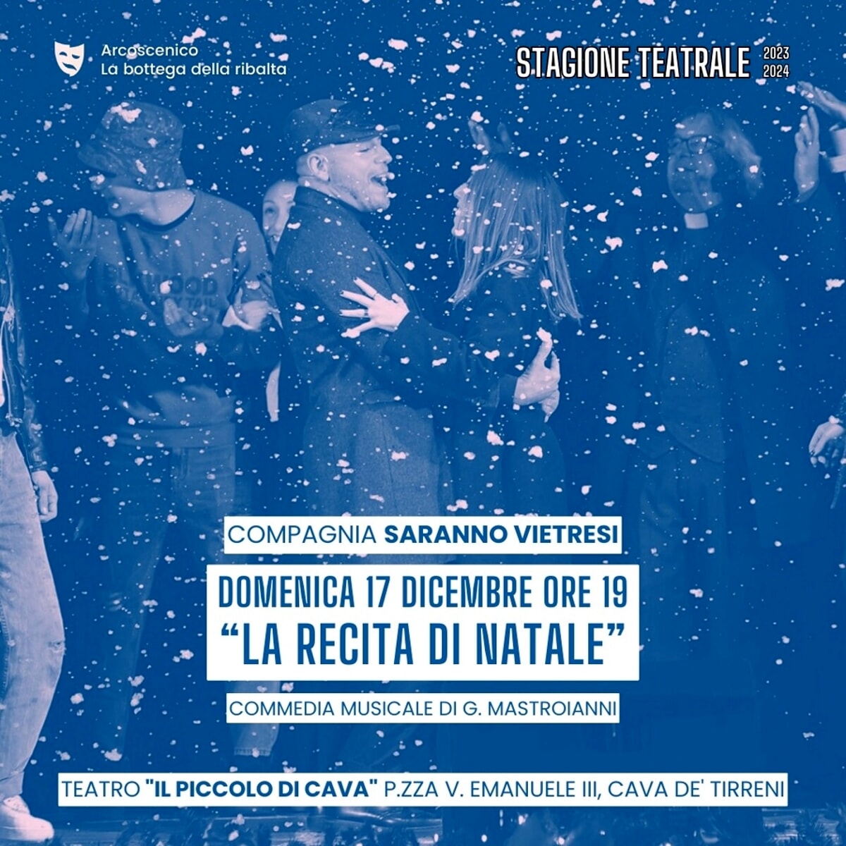 La “Recita di Natale”, il musical delle feste a Cava de’ Tirreni