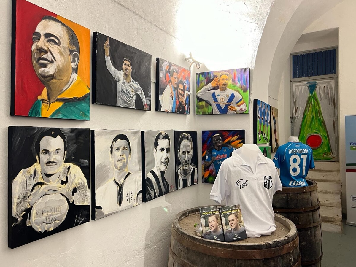 Museo del Calcio di Castellabate: nella collezione anche le opere di Mangone