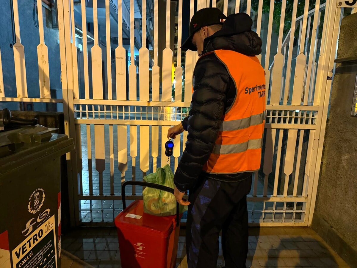 Salerno Pulita: sperimentazione Tarip, buona la prima