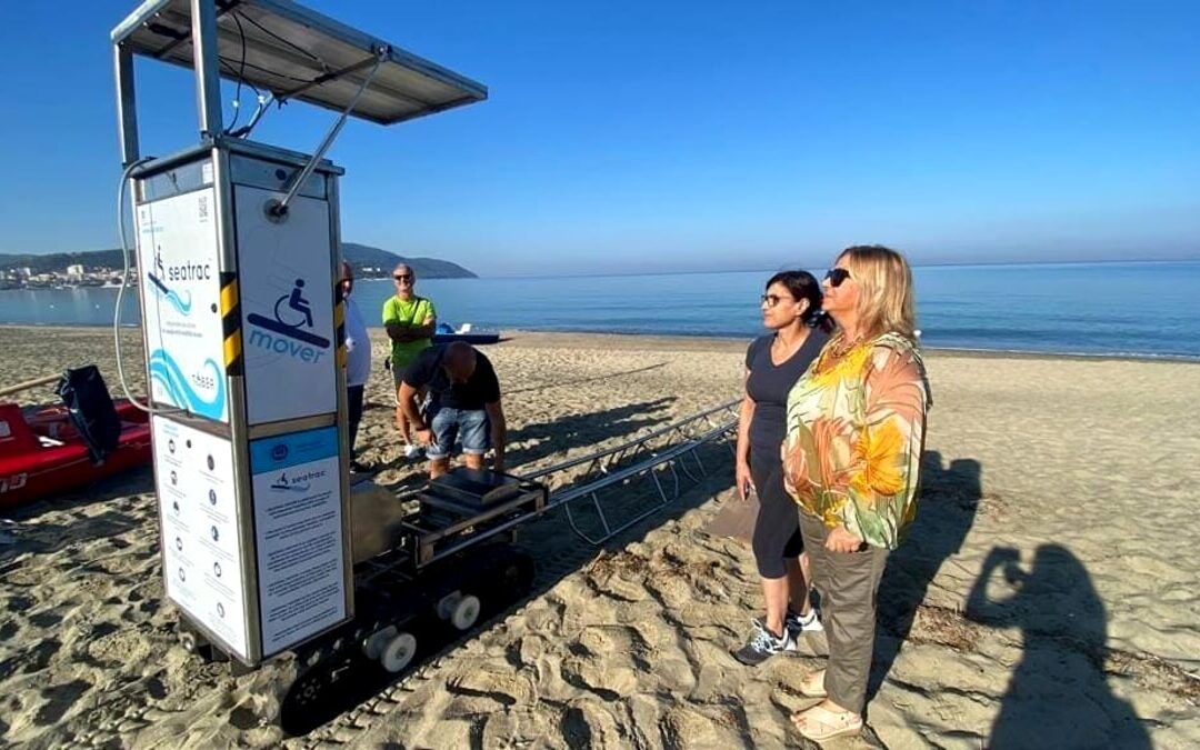 Mare per tutti ad Agropoli: approvato il progetto “spiaggia inclusiva” con il Seatrac