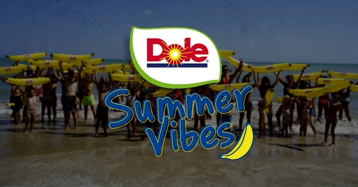 Dole Summer Vibes ritorna ad agosto ad animare le spiagge più suggestive d’italia