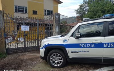 Campagna: occupano un immobile confiscato alla criminalità, sgomberate 2 famiglie